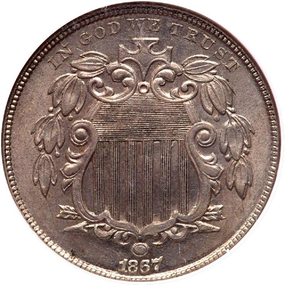 1867-5c-Shield-Nickel-With-Rays-#9